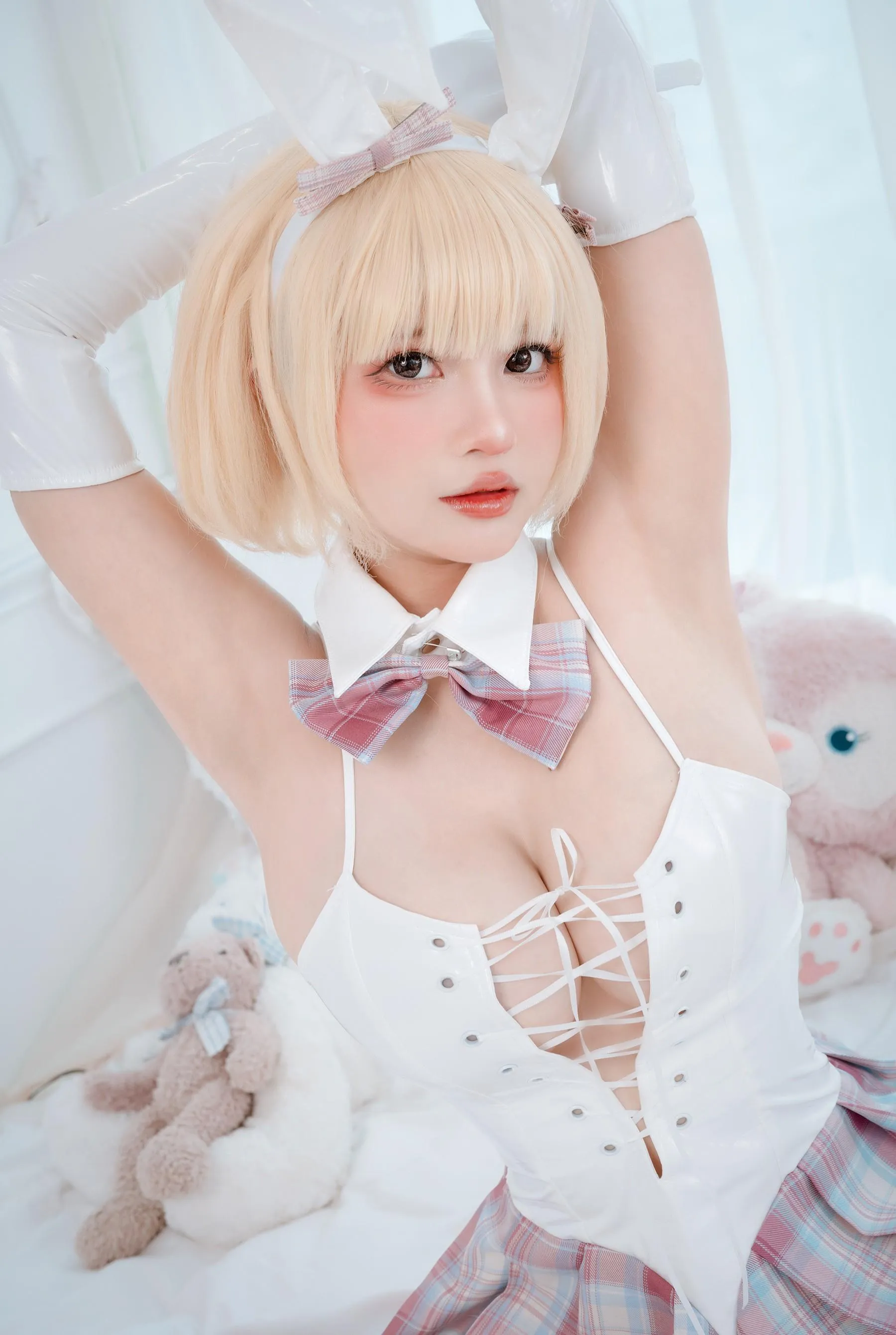 Azami – NO.81 White Bunny Girl [21P]插图9